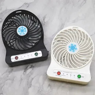 Premium Portable Rechargeable Fan – USB Cooling Fan