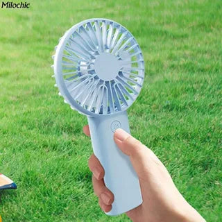 Premium Portable Rechargeable Fan – USB Cooling Fan
