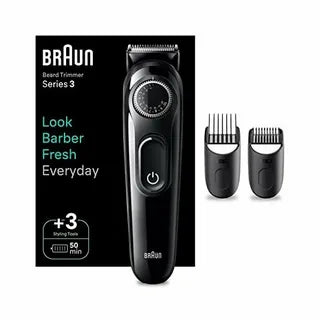 Premium Beard Trimmer – Rechargeable Cordless Grooming Kit