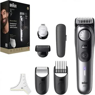 Premium Beard Trimmer – Rechargeable Cordless Grooming Kit